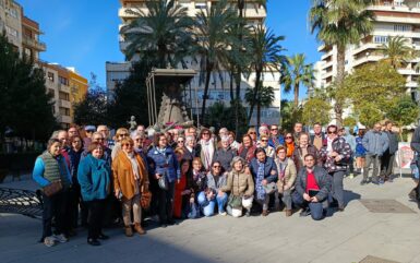 Alumnado del Aula de Mayores de la UPO en Huelva