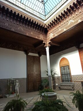 Pabellón de Marruecos (interior)