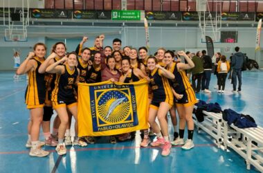 equipo femenino de baloncesto, bronce en los CAU 2023