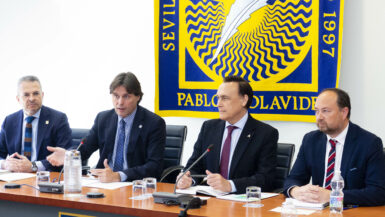 David Cobos, Francisco Oliva, José C. Gómez Villamandos y Ramón Hera