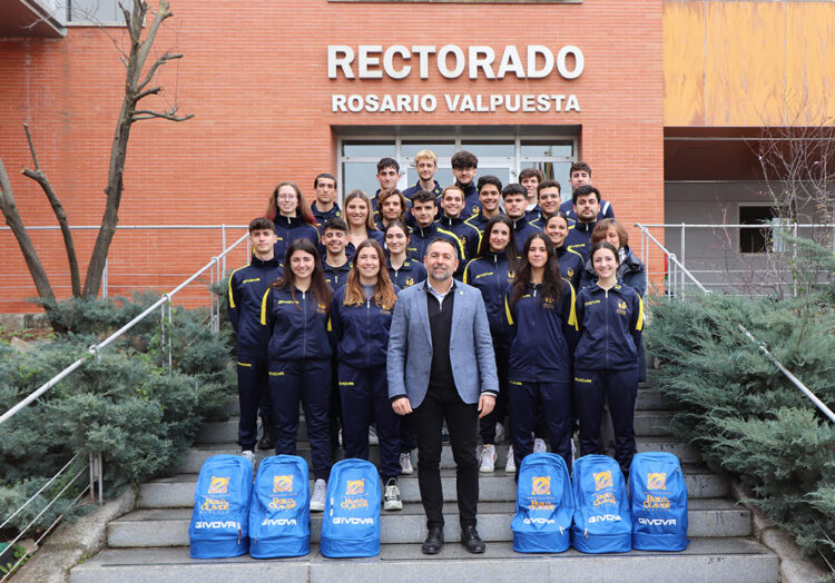 Equipos de Voleibol de la UPO en el Rectorado