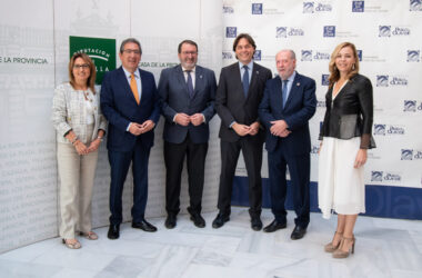 Laura López, Pulido, Juan Ávila, Francisco Oliva, Fernando Rodríguez Villalobos y Rocío Reinoso