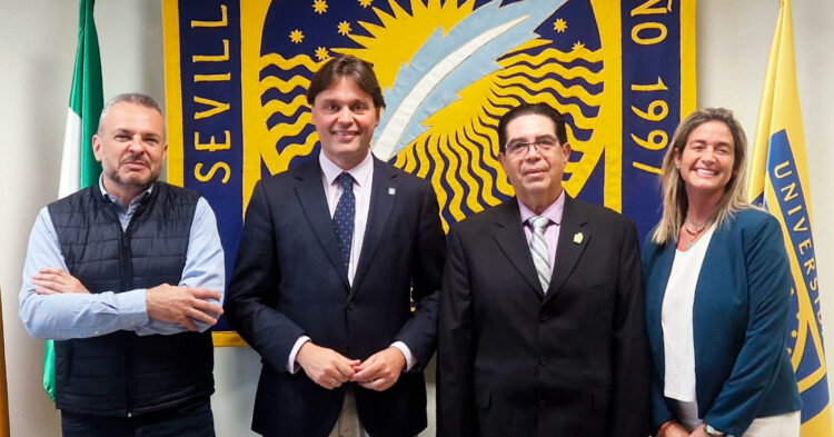 David Cobos, Francisco Oliva, Julio César Abaunza y M. José Parejo