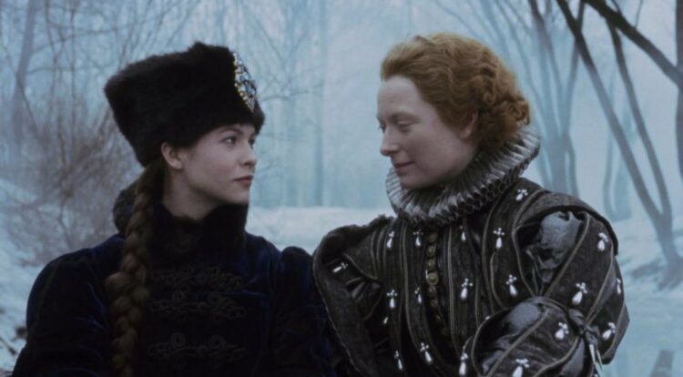 Charlotte Valandrey y Tilda Swinton en la adaptación cinematográfica de ‘Orlando’, de Virginia Woolf, dirigida por Sally Potter. IMDB