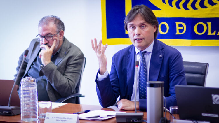 José Antonio Sánchez Medina y Francisco Oliva