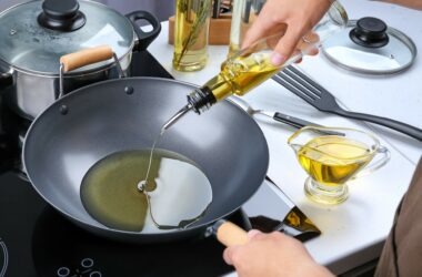 Cocinando con aceite de oliva