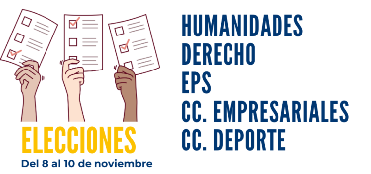 Elecciones a juntas de centro en las facultades de Derecho, Humanidades, Empresariales, Ciencias del Deporte y en la EPS: 8 al 10 de noviembre de 2023