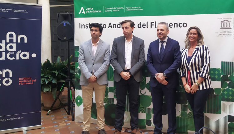 Luis Ybarra, Cristóbal Ortega, David Cobos y María José Parejo