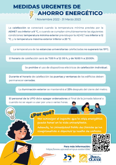 Medidas de ahorro energético de la UPO