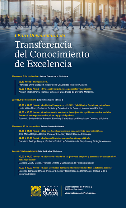 I Ciclo de profesorado emérito de la UPO