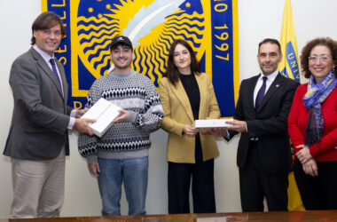 Francisco Oliva, José María Campos, Alejandra Celeste, Jordi Luengo y Pilar Navarro