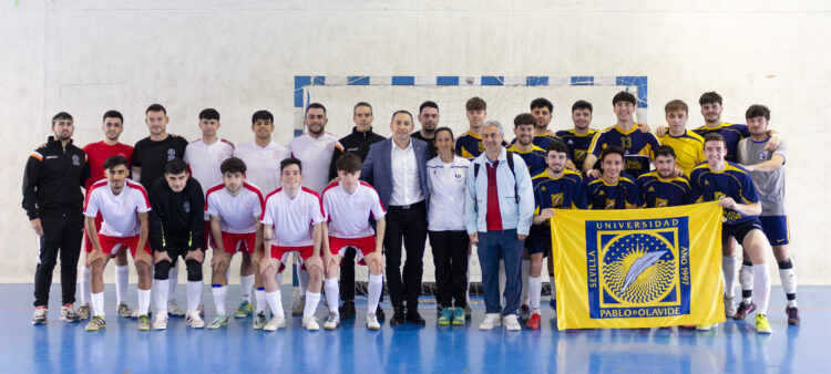 Los equipos de Fútbol Sala de la UPO y la UHU