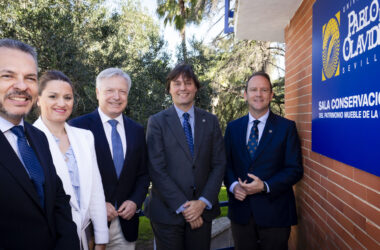 David Cobos, Minerva Salas, Juan José Primo, Francisco Oliva y José Ignacio García