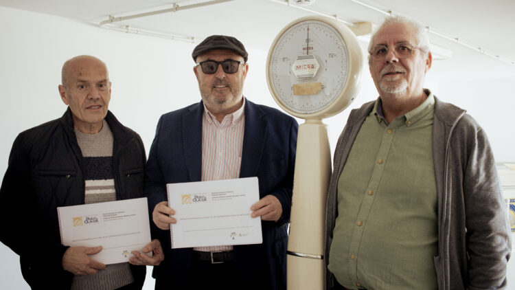 Alfonso Bueno, Rafael Areste y Manuel Gil