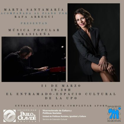 Concierto de Música Popular Brasileña ofrecido por Marta Santamaría