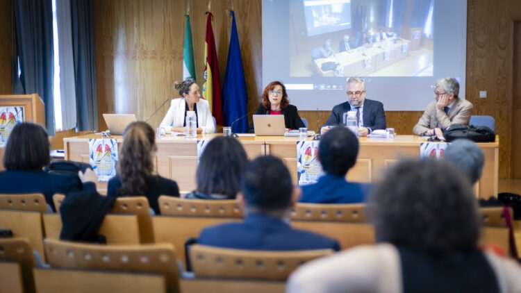 Pastora García, Antonia Jiménez, César Hornero y Donato Castronuovo