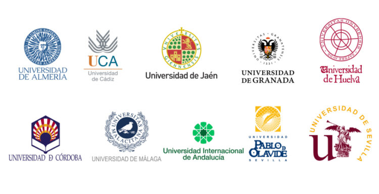 Logos de las Universidades públicas andaluzas