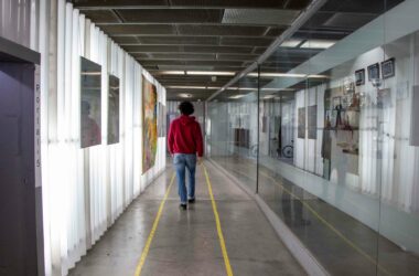 Un residente en la Flora Tristán, que ha celebrado este curso su 20º aniversario