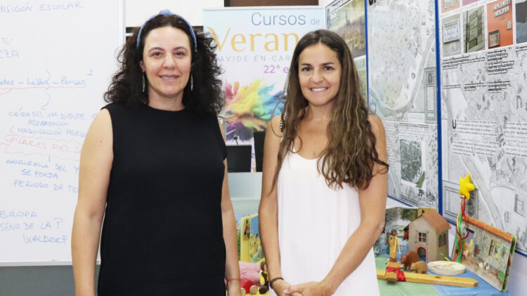 Isabel María Acosta Pérez y Stephanie Packer