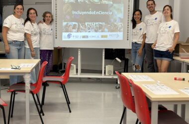 Equipo del CABD responsable del proyecto: Ana Bastos, Laura Tomás, Ana F. Miñan, Mariví Cascajo, Alejandro Díaz y Katherina García.