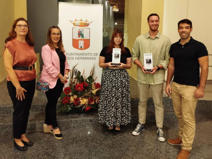 Verónica Pacheco, Reyes Garrido, Cristina Casal, Jorge Ávila y Cristóbal José Álvarez