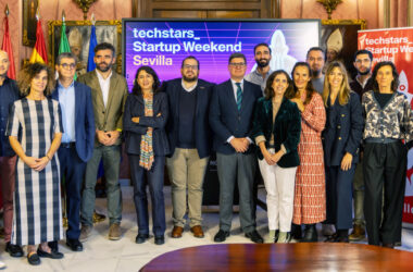 Asistentes a la presentación de la 28ª edición del Techstars Startup Weekend Sevilla