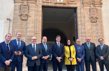 Responsables de las universidades de Andalucía en Cádiz este martes