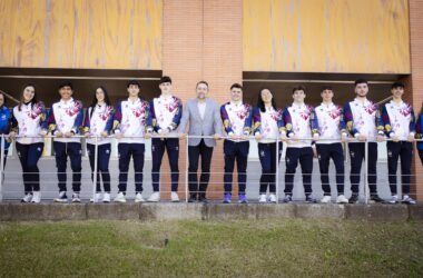 Estudiantes de la Olavide que participarán en la primera fase de los CAU 2025