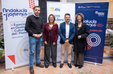 Cristobal Ortega, Laura López de la Cruz, osé Ángel Vélez y Laura Gómez