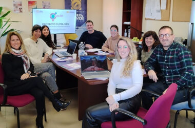 El equipo del proyecto CLIMA-GEN en el campus UPO