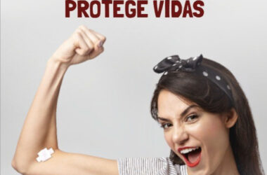 Cartel con el lema de la campaña: La sangre es un medicamento vital que no se puede fabricar ni comprar