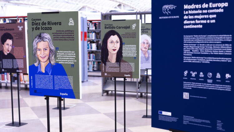Exposición 'Madres de Europa' en la Biblioteca/CRAI
