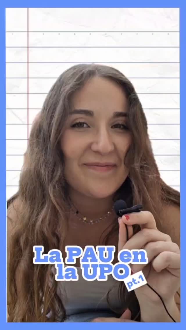 🎓📲 ¿Tienes que hacer la PAU en la UPO? ¡Atención a esto!Si vienes de Bachillerato o de un Ciclo Formativo de Grado Superior y estudias en un centro adscrito a la Universidad Pablo de Olavide, debes hacer tu automatrícula a través de la web de la UPO.🗓️ Fechas importantes:📌 PAU ordinaria de junio: del 12 al 26 de mayo.📌 PAU extraordinaria de julio: del 13 al 23 de junio.Este vídeo te guía paso a paso para que hagas tu inscripción sin líos. 🔗 Y en este enlace tienes toda la información (también en story y en la Bio): https://www.upo.es/cms1/export/sites/upo/asistencia-estudiante/acceso-admision/PAU/¡Haz ya tu automatrícula y prepárate para tu futuro universitario!#PAU2025 #AutomatrículaUPO #LaOlavideEresTú #AccesoUPO #UniversidadPablodeOlavide