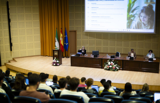 Charla informativa para estudiantes Erasmus de las facultades de Derecho y de Ciencias del Deporte