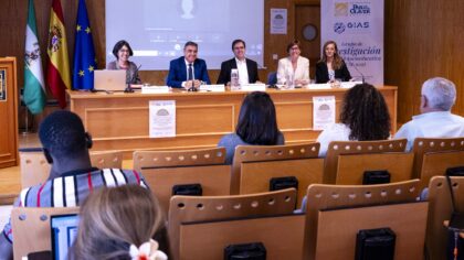 Paula Rodríguez, Francisco J. Toronjo, Juan M. Gómez, Teresa Terrón y Rocío Cárdenas
