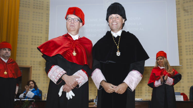 Stefan Leible y Francisco Oliva