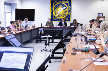 Sesión del Consejo de Gobierno de la Universidad del pasado viernes 30 de mayo