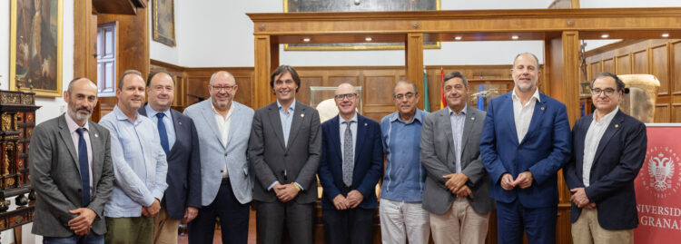 Rectores andaluces reunidos en la UGR