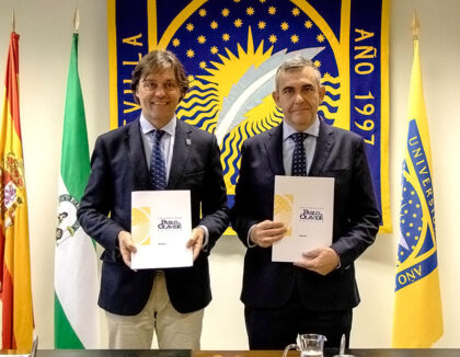 Francisco Oliva y Francisco Javier Aguilar