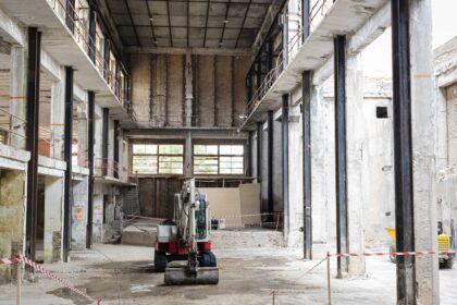 Obras de rehabilitación de la antigua Térmica
