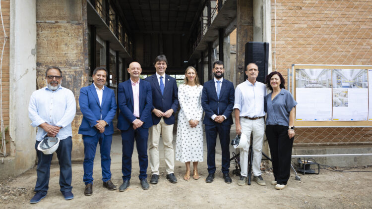 Miguel Ángel de la Cova, Juan Tejedo, Francisco Rodríguez, Francisco Oliva, Lorena Garrido, Joaquín Gallardo, Miguel Bretones y Mª Auxiliadora Calvo