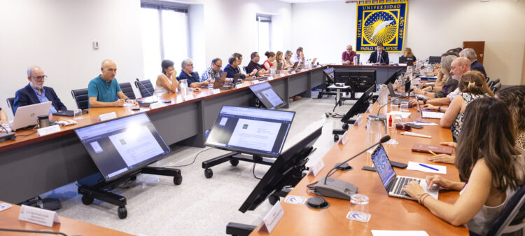 Consejo de Gobierno de la Universidad, celebrado el miércoles 16 de julio
