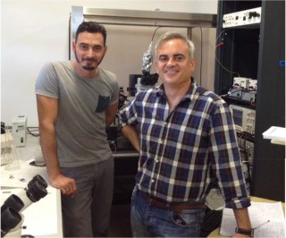 Yuniesky Andrade y Antonio Rodríguez Moreno
