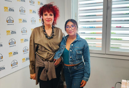 Antonia Ávalos y Nancy García