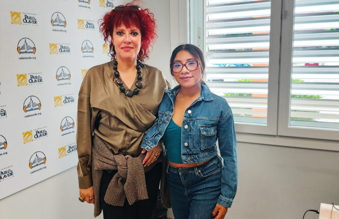 Antonia Ávalos y Nancy García