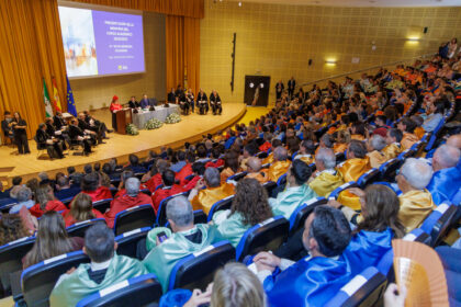Vista del Paraninfo durante el acto de apertura