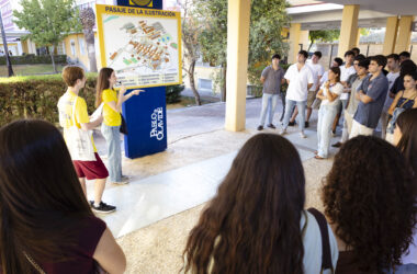 Nuevos estudiantes del curso 2025/26 en las Jornadas de Bienvenida