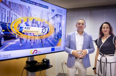 Antonio Fernández y África Calvo, responsables de Salud y Deporte en la UPO