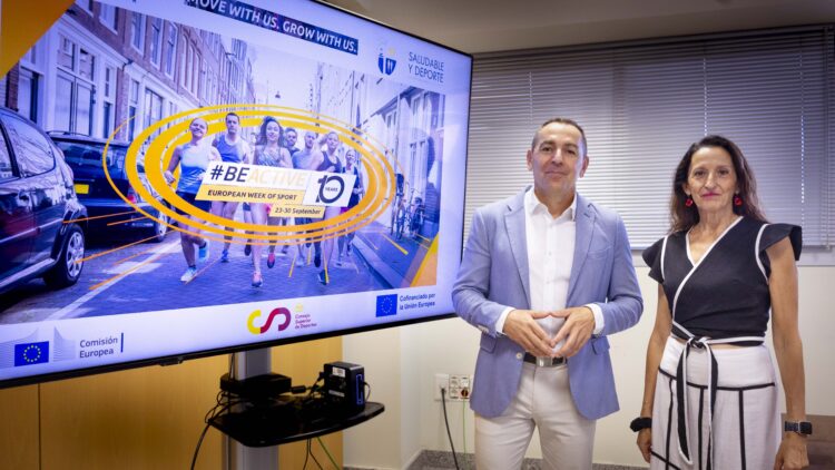 Antonio Fernández y África Calvo, responsables de Salud y Deporte en la UPO