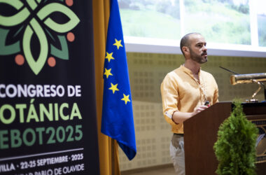 Santiago Martín en la inauguración del Congreso de Botánica SEBOT 2025